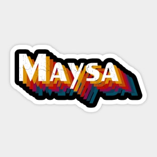 retro vintage Maysa Sticker